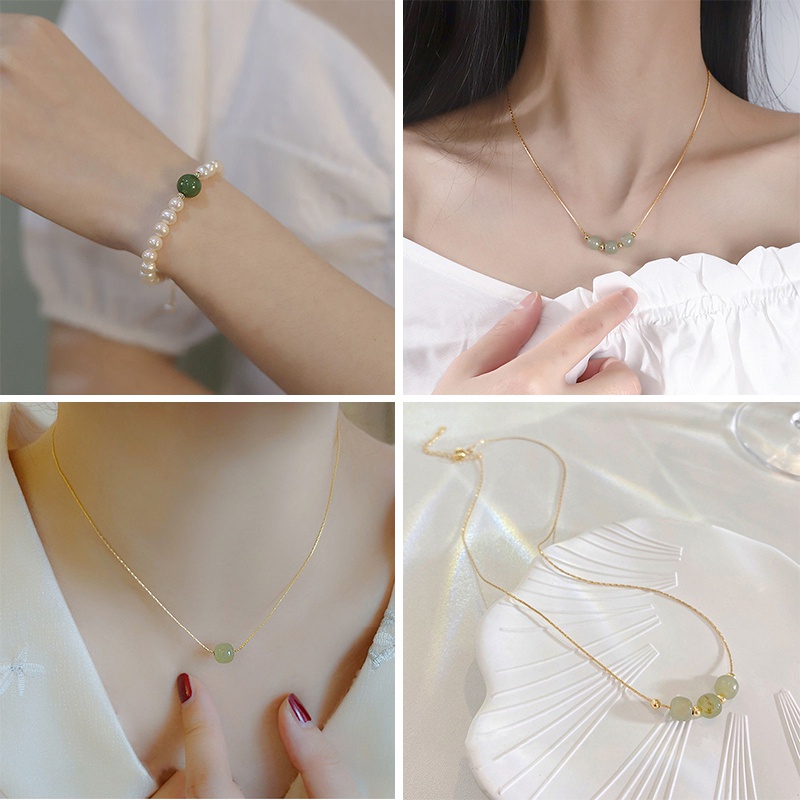 Vòng cổ / Vòng Tay Chuỗi Hạt Ngọc Trai Thời Trang Cho Nữ