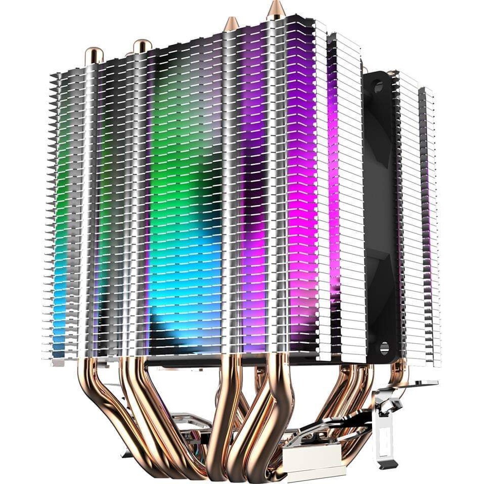 Quạt tản nhiệt  AIGO Darkflash CPU L6 có đèn led hộ trợ sk intel 775 / 115x / 2011 / 1366/2011/AMD/ AM2 / AM3 chính hãng