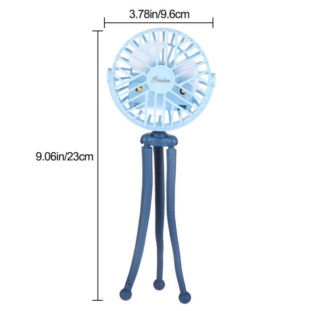 ESPO Quạt Mini Cầm Tay Gắn Xe Đẩy Em Bé Tiện Dụng