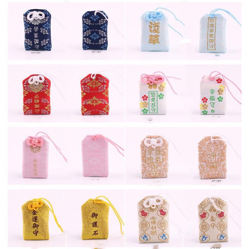 Túi phước may mắn omamori có bọc silicon