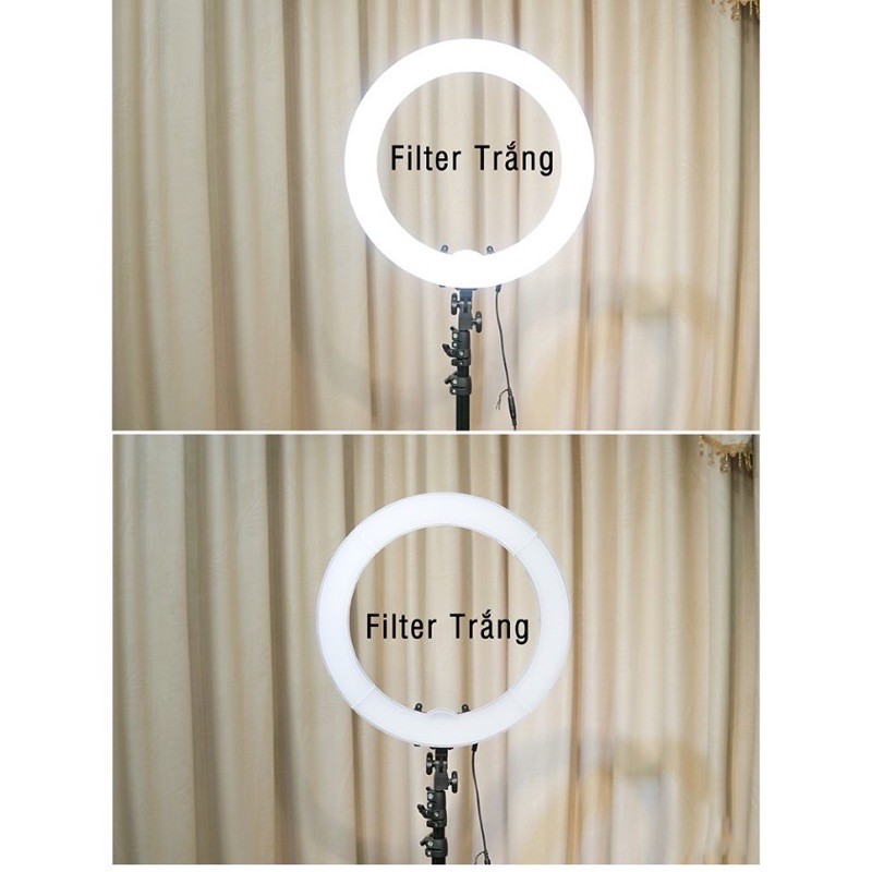 Đèn livestream bán hàng, hỗ trợ Makeup, trang điểm {kèm chân đế 2m1}