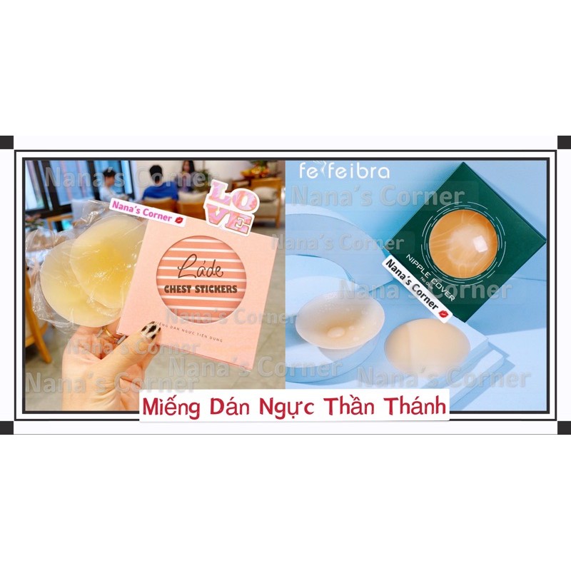 Miếng Dán Ngực Siêu Mỏng Siêu Bám Dính LÁDE