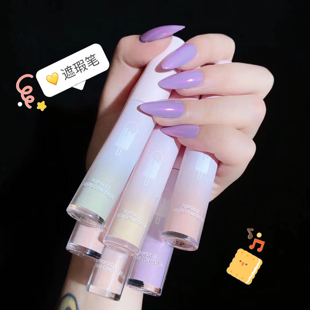 [Hàng mới về] Kem Che Khuyết Điểm Dưỡng Ẩm Tự Nhiên Lâu Trôi 6 Màu Tùy Chọn