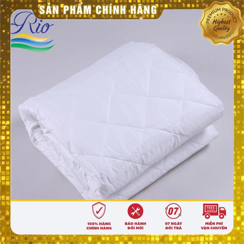 Vỏ chăn cotton RIOTEX cho khách sạn trắng trơn 2.2mx2.4m