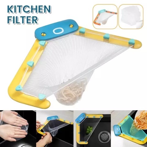 Giá đỡ và lưới treo thoát nước hình tam giác cho nhà bếp