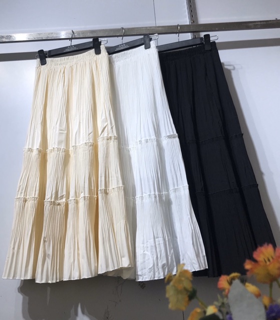 Chân váy dập ly 🍀( kèm hình thật) hàng QC | BigBuy360 - bigbuy360.vn
