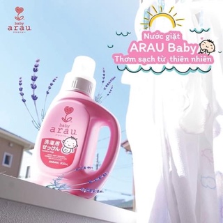 Nước giặt đồ arau baby chai 800ml & túi 720ml