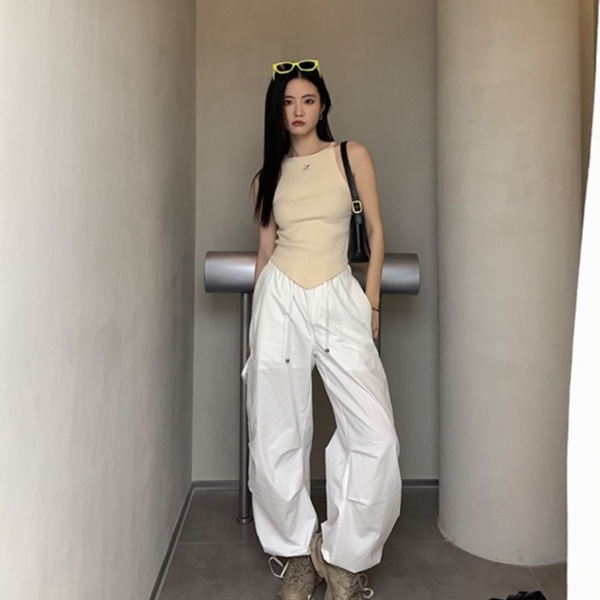 XIAO ZHAI NV Áo Không Tay Thiết Kế Mỏng Mùa Hè Hàng Mới Dành Cho Bạn Nữ