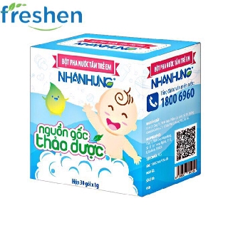 Bột tắm trẻ em nhân hưng