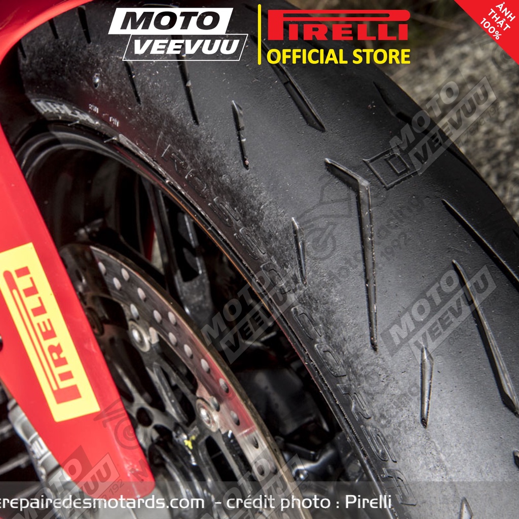 Vỏ lốp xe máy PIRELLI 90/80-17 TL Diablo Rosso Corsa 2 II (Lốp không ruột)