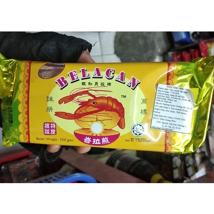 Mắm tôm belacan 500g