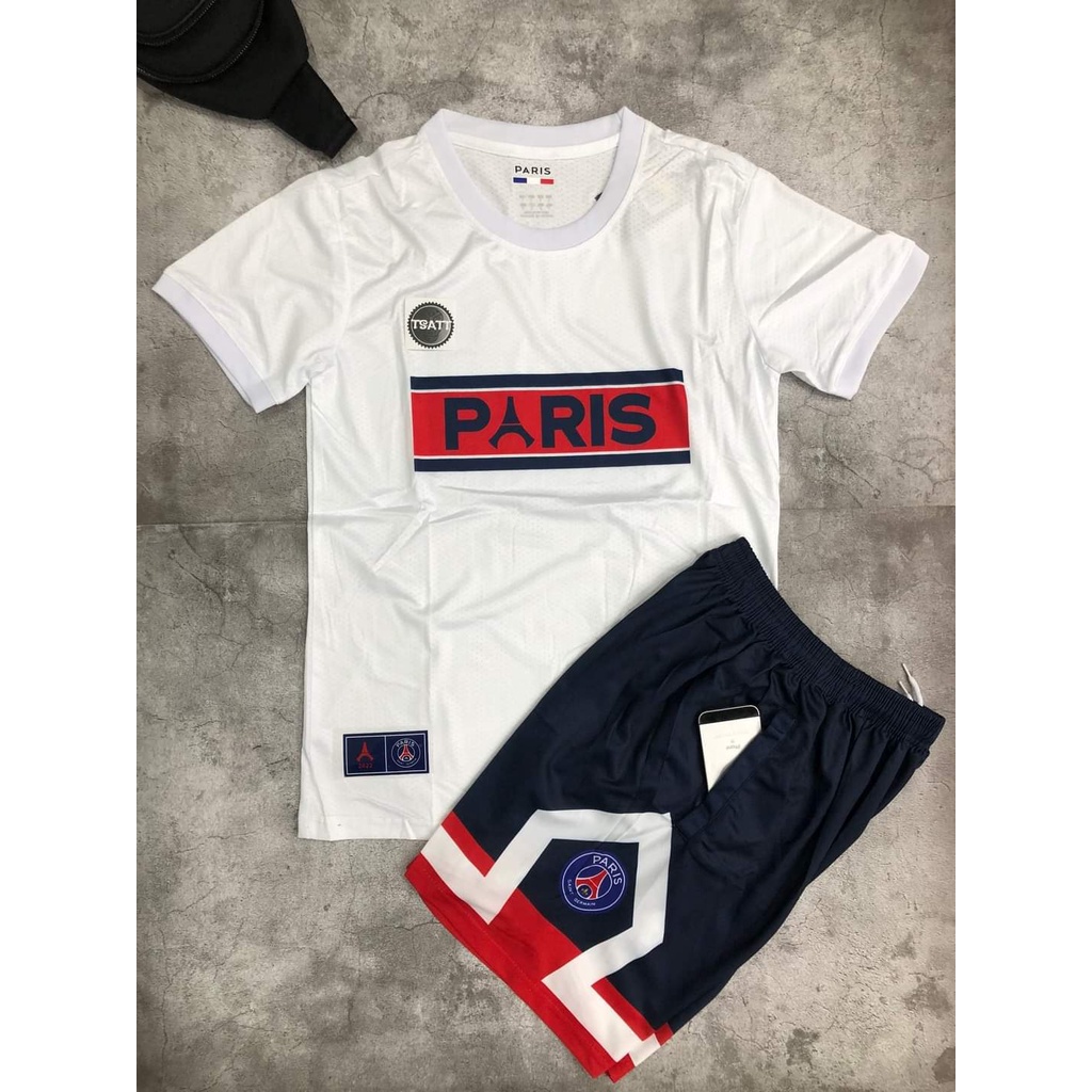 Quần Áo Bóng Đá Câu Lạc Bộ PSG - Paris Saint Germain - Chất Vải Thái Lan cao cấp full logo bản mới nhất