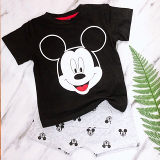 Set bộ mickey bé trai HM xuất dư 🌸 Ảnh thật