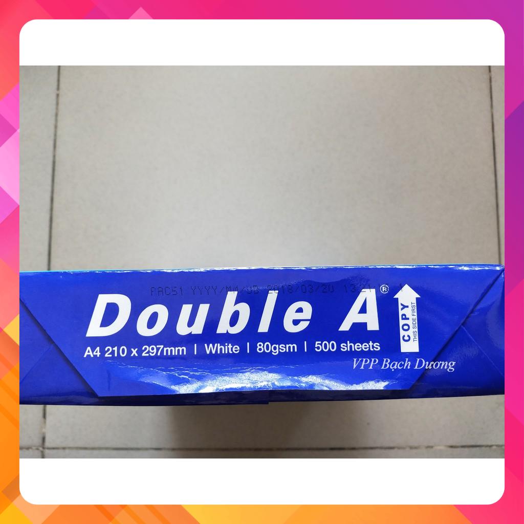 Giấy Double A A4 80 - Giấy Double A 80 gsm - Giấy A4 - Giấy in A4 - Giấy Photo A4 - Giấy Thái Lan