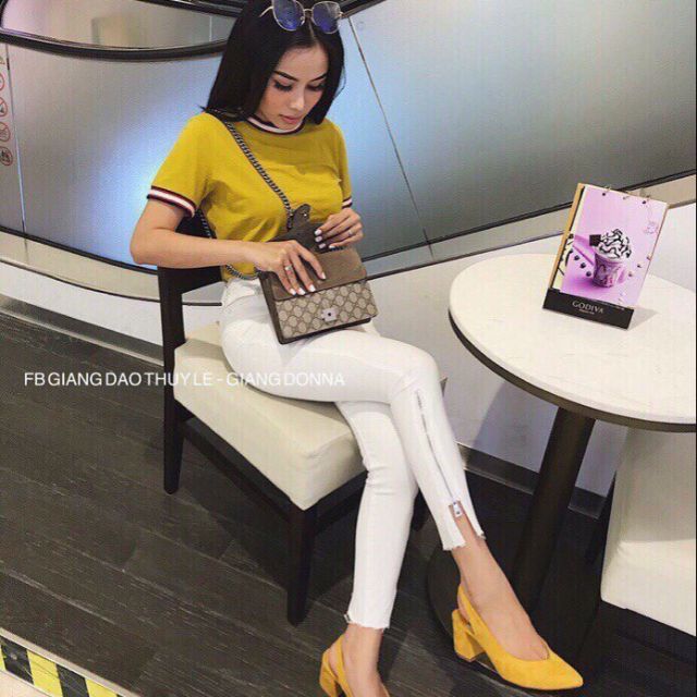 Skinny hot bão bùng về mẫu ống dây kéo cực sang chảnh😍😍