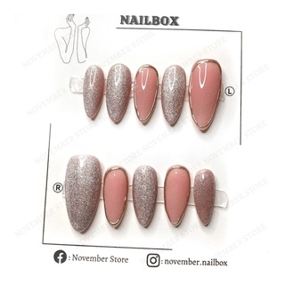 Nailbox - Móng up thiết kế theo size khách. Tặng kèm keo + dũa