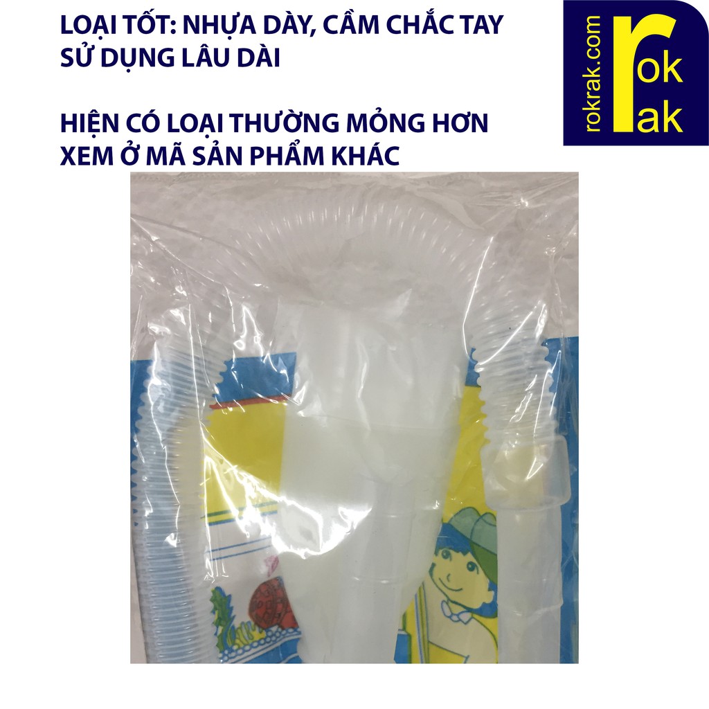 Ống Bơm tay Thay nước bể cá size 1M7 và 1M4 - Bóp Hút cặn hồ cá Nhựa dày