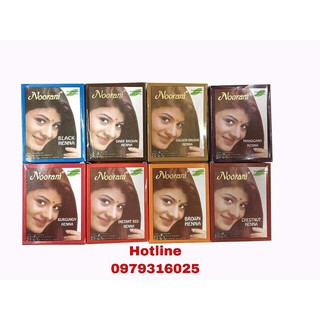 Bột thuốc nhuộm tóc thảo dược Henna Noorani Ấn Độ