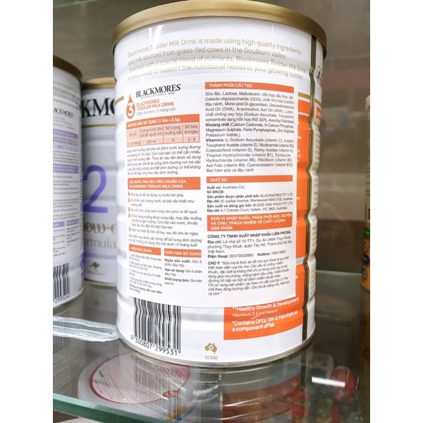 Sữa Black more số 3 date 2024