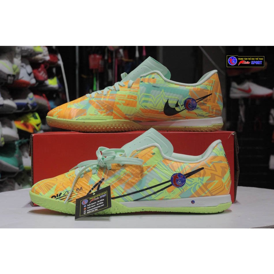 Giày đá bóng Vapor 15 Academy IC - XANH LÁ(size39-45)