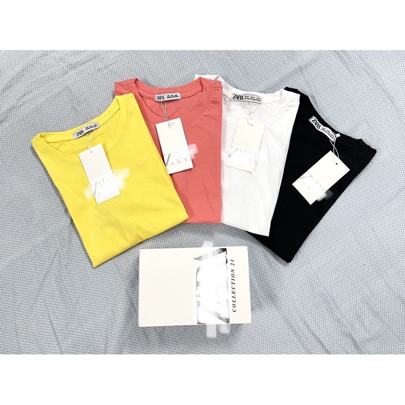 BÁN SỈ SÉT 4 ÁO PHÔNG CỘC TAY CỔ TRÒN Z.R CHO NỮ | BigBuy360 - bigbuy360.vn