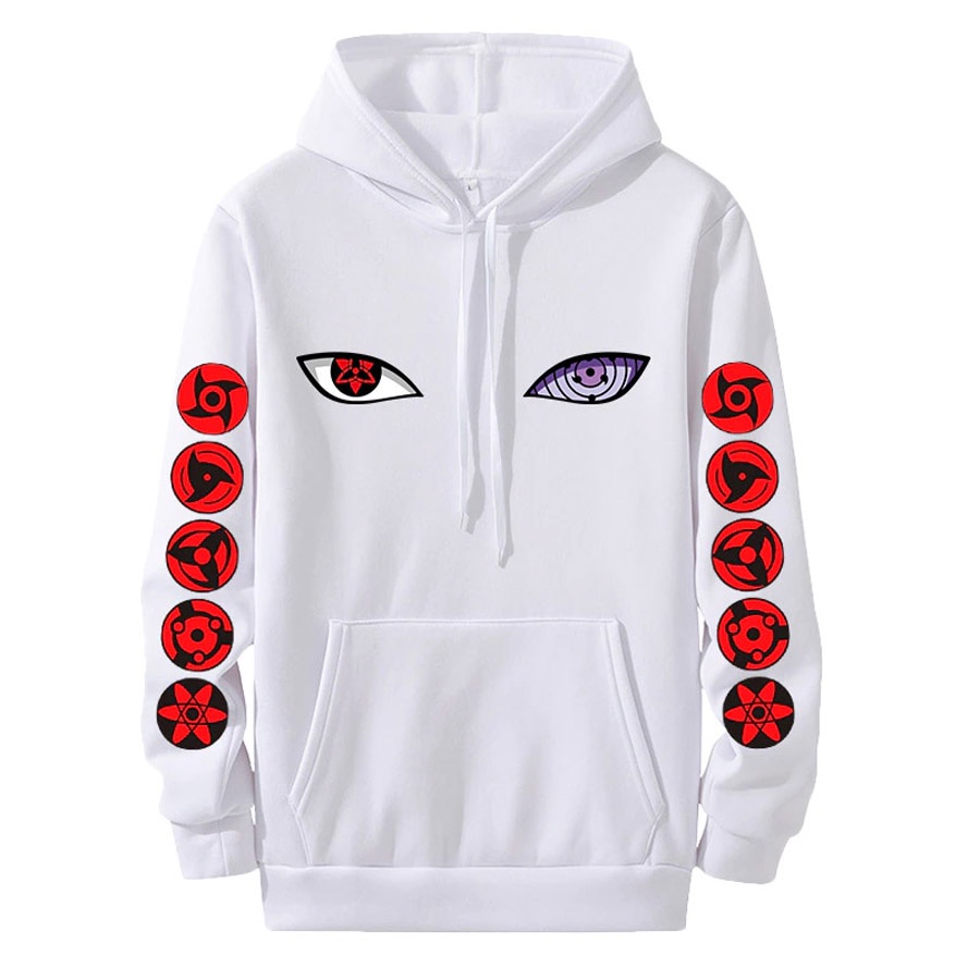 Áo Hoodie Nam Nữ Naruto Eyes Vải Nỉ Ngoại Dầy Dặn, Anam Store
