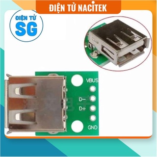Đế ra chân micro usb đầu cái / usb cái / usb đực