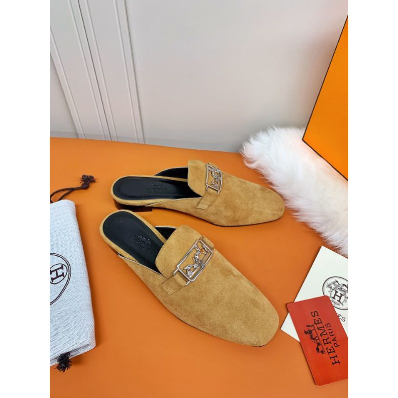 Dép sục nữ thời trang HM da cao cấp nhập khẩu