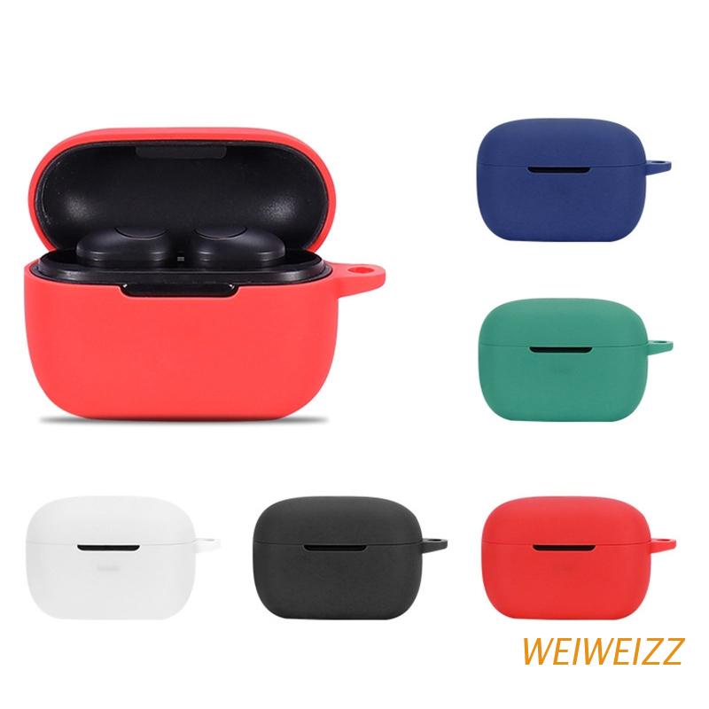 Vỏ Bảo Vệ Hộp Sạc Tai Nghe Không Dây Haylou GT5 Bằng Silicon Cắt Khoét Chính Xác WEIWEIZZ