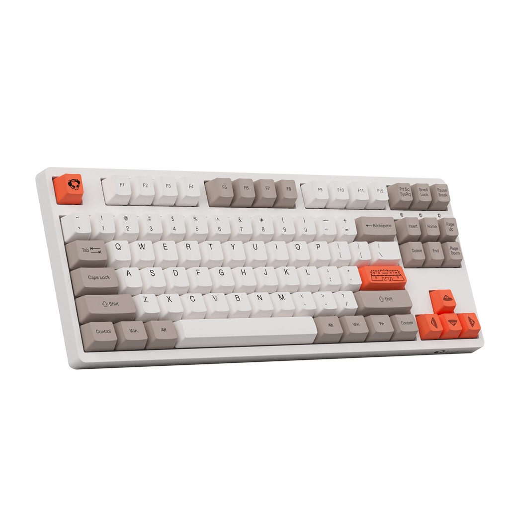 Phím cơ AKKO 3087 v2 Steam Engine Akko switch v2 / Foam tiêu âm / tặng Keycap Việt Nam - BH 12 tháng