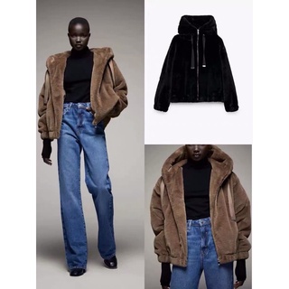 Áo khoác lông Zara xuất dư