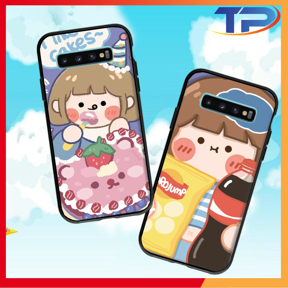 Ốp lưng Samsung Galaxy S10 Plus / S10 / S9 Plus / S9 / S8 Plus / S8 / S7 Edge Baby Cute 03