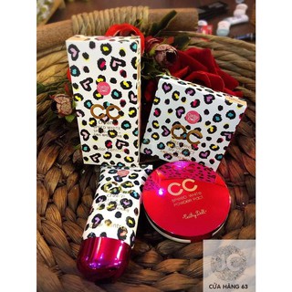 Bộ đôi kem nền cc cream và phấn cc cathy doll chính hãng