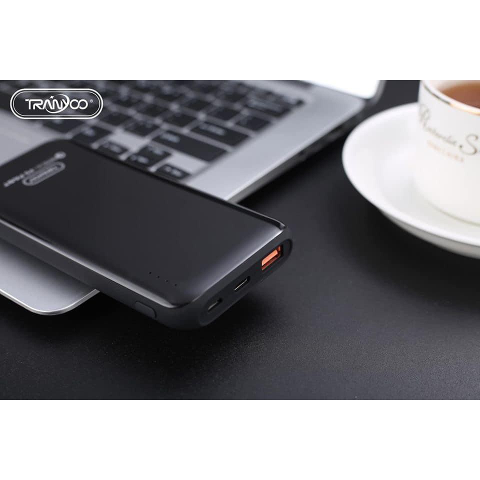 Pin dự phòng F1 PD + QC 3.0 TRANYOO chính hãng 10.000mah