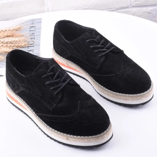 Giày oxford đen36-hồng 37-38-xám nhạt 36 | BigBuy360 - bigbuy360.vn