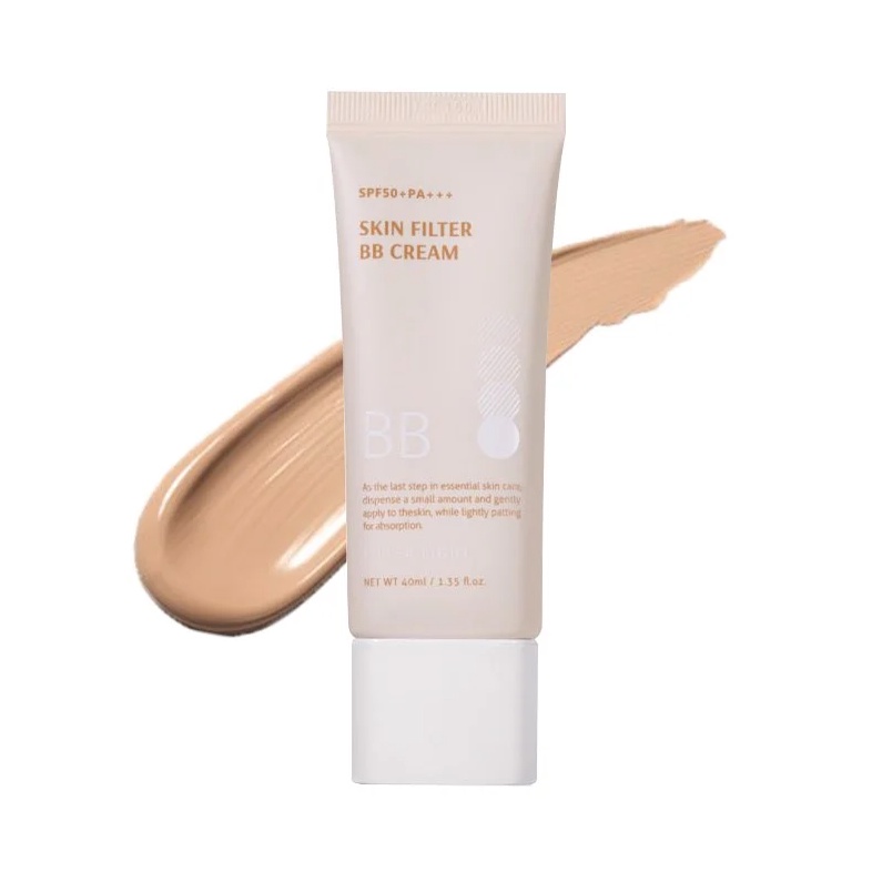 Kem Nền Che Phủ Tự Nhiên Bom Skin Filter BB Cream SPF50+ PA +++ 40ml