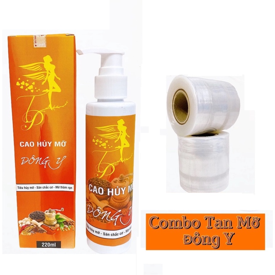Cao Gừng Đông Y Hủy Mỡ, Săn Chắc, Mờ Thâm Rạn 220ml + Tặng Kèm Cuộn Nilon Ủ Nóng