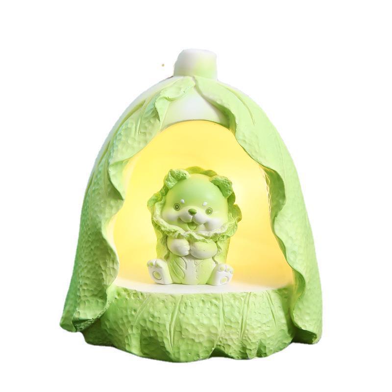 Đèn Ngủ Để Bàn Hình Chú Chó Rau Củ Quả Ngộ Nghĩnh Đáng Yêu