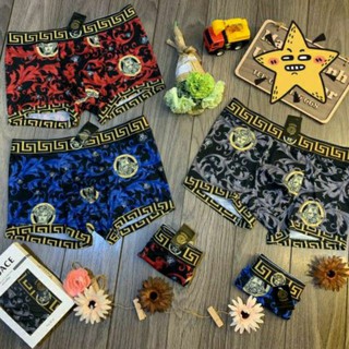 Set 3 Boxer, sịp đùi nam VerSace đủ 3 màu chất thun lạnh siêu mềm và thoải mái