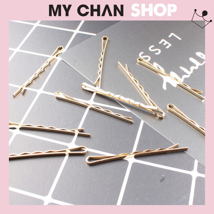 Kẹp Tóc Mạ Vàng Phong Cách Hàn Quốc - 252