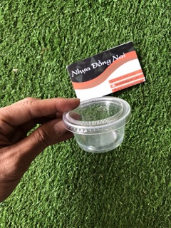 Hũ Sốt 2oz - 1 Cây 100 Bộ Bao Gồm Nắp - Nhựa Đồng Nai