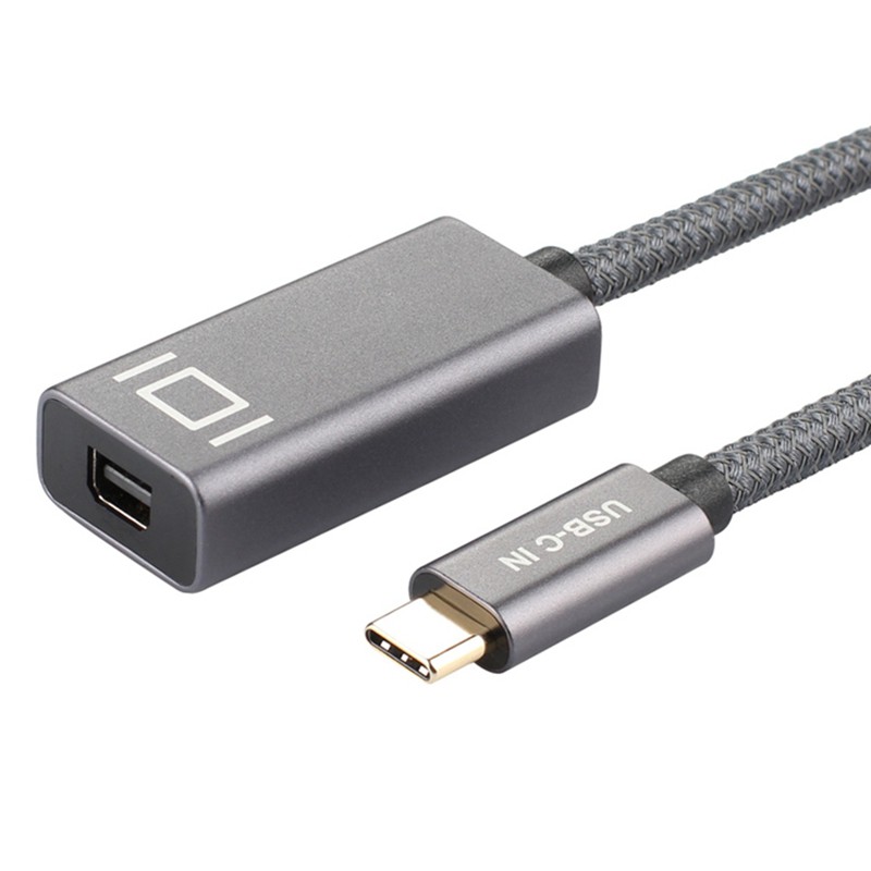 Cáp Chuyển Đổi Usb C Sang Mini Displayport (4K 60hz) 3 Cổng Hỗ Trợ 4k Cho Macbook Pro 2017 / 2016 / Pro