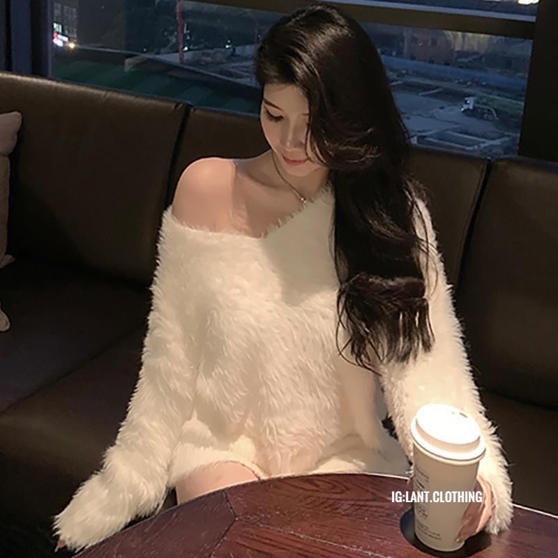 áo váy len lông mặc 2 kiểu