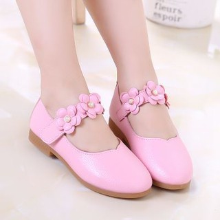 Giày sandal màu sắc tinh khiết cho bé gái