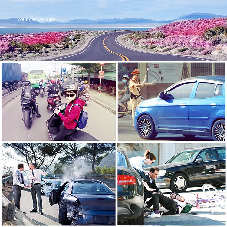 Camera Hành trình ô tô Anytek T77 Full HD (1920*1080P) - Cam gương, màn hình 7 inch cảm ứng, Quay 2 mắt trước sau | BigBuy360 - bigbuy360.vn