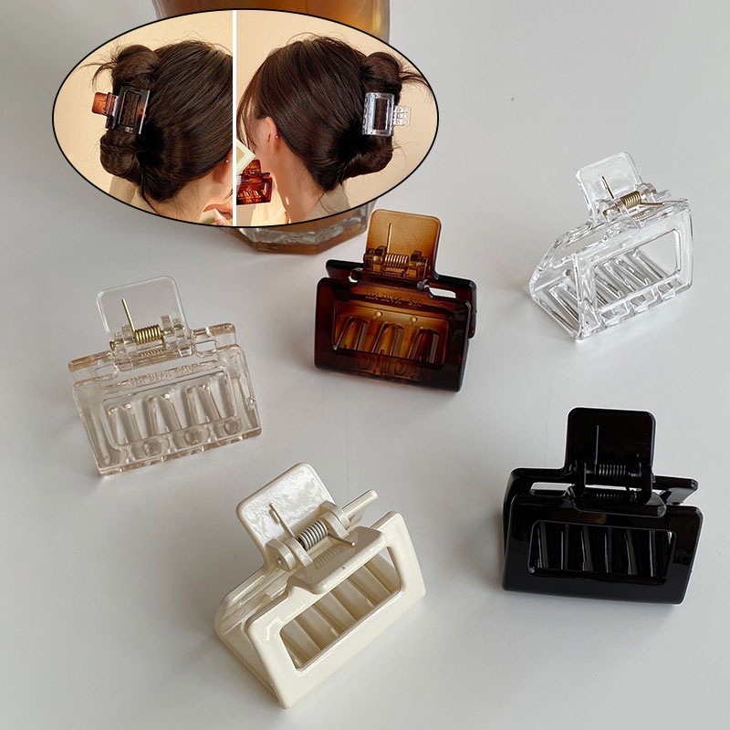 AOFEIQIKE Kẹp tóc càng cua đơn giản thời trang cho nữ