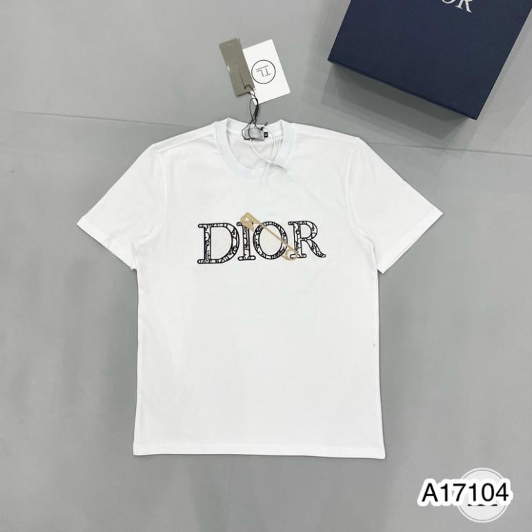 [Ảnh Thật] Áo Phông Nam Cổ Tròn Thêu Chữ - Áo Thun Nam Thêu Chữ