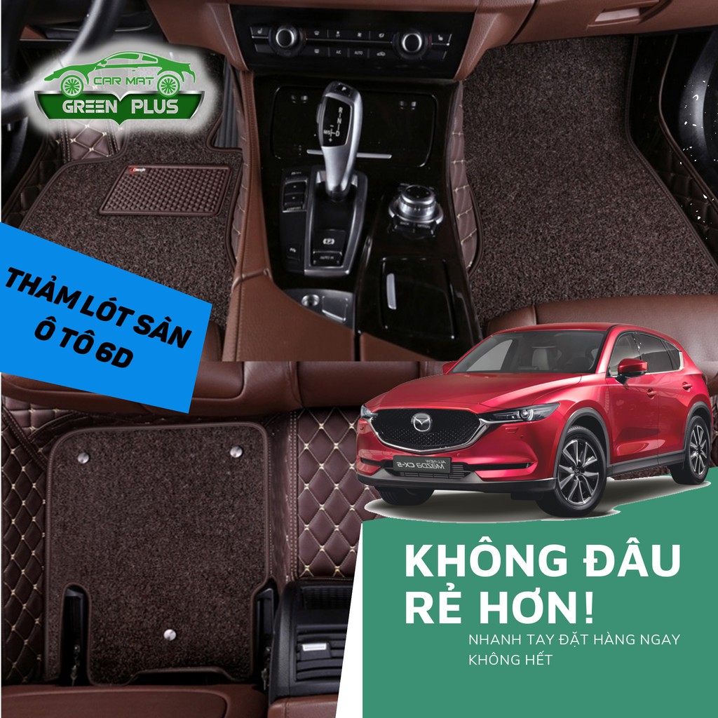 &lt;Dòng Da Cao Cấp&gt; Thảm lót sàn ô tô 5D, 6D Mazda CX5 2018-2020