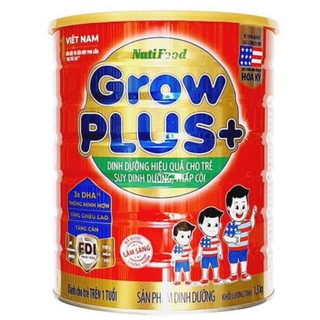 Sữa bột nuti grow plus đỏ 1,5kg