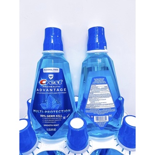[Chai 1 Lít] Nước Xúc Miệng CREST 𝟯𝗗 𝗪𝗛𝗜𝗧𝗘 𝗦𝗜𝗘̂𝗨 𝗦𝗔̣𝗖𝗛 𝗦𝗜𝗘̂𝗨 𝗧𝗥𝗔̆́𝗡𝗚 𝗖𝗨̉𝗔 𝗠𝗬̃